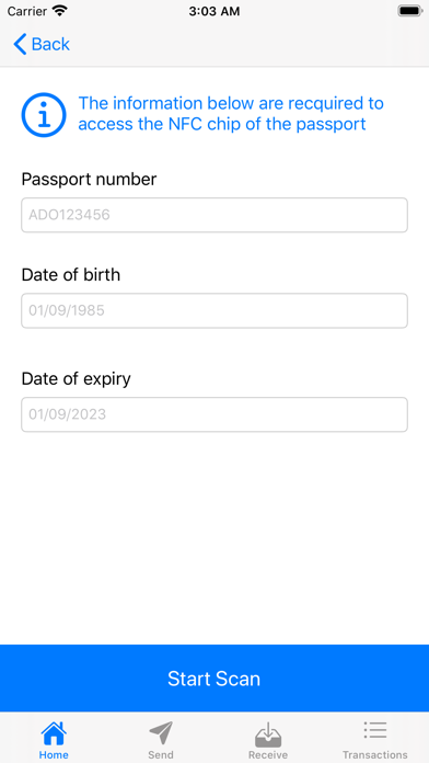 Screenshot #3 pour UBIC Wallet