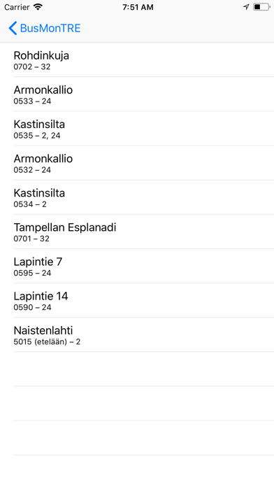 Screenshot #2 pour BusMonTRE