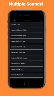 realistic basketball sounds iphone screenshot 2