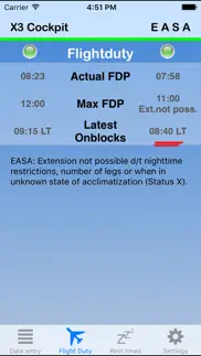 easa vs airline ftl iphone capturas de pantalla 2