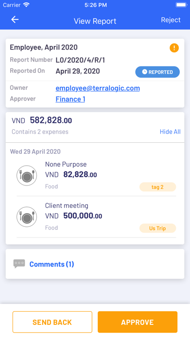 Expenso - Worldwide Version Screenshot