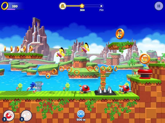 Sonic Runners Adventure iPad app afbeelding 6