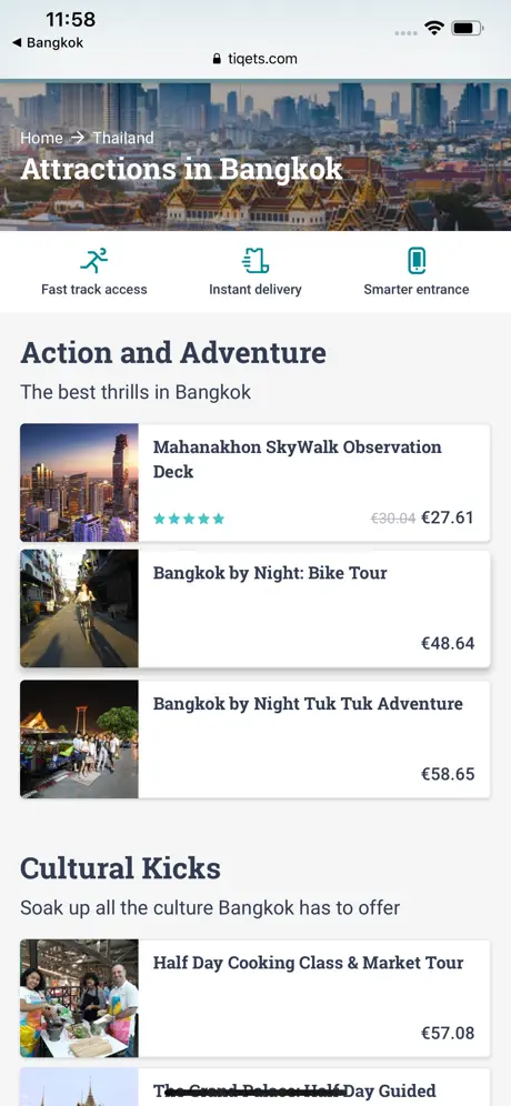 Bangkok guida e tours