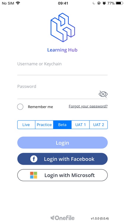 OneFile Learning Hub