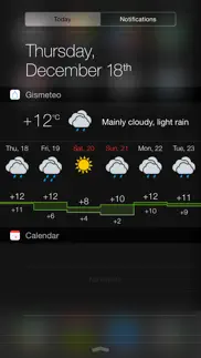 gismeteo iphone screenshot 4