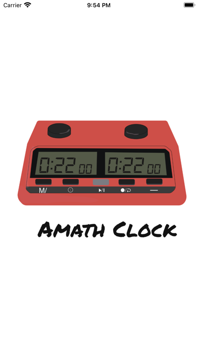 Amath Clock Screenshot