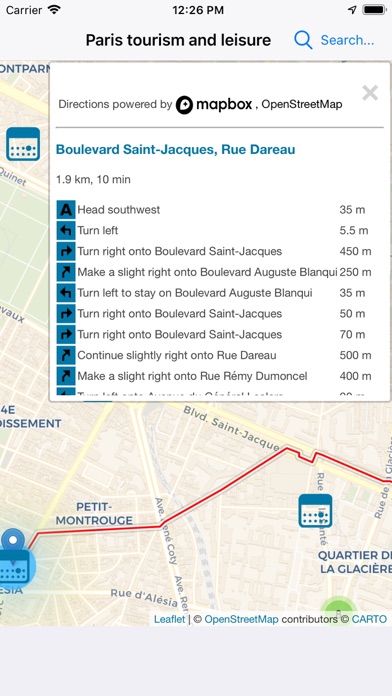 Screenshot #3 pour Paris Tourisme et Loisirs