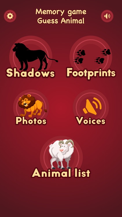 Memory game - Guess Animal