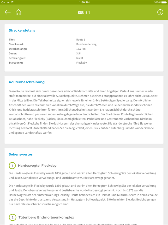 Naturpark - Hüttener Berge