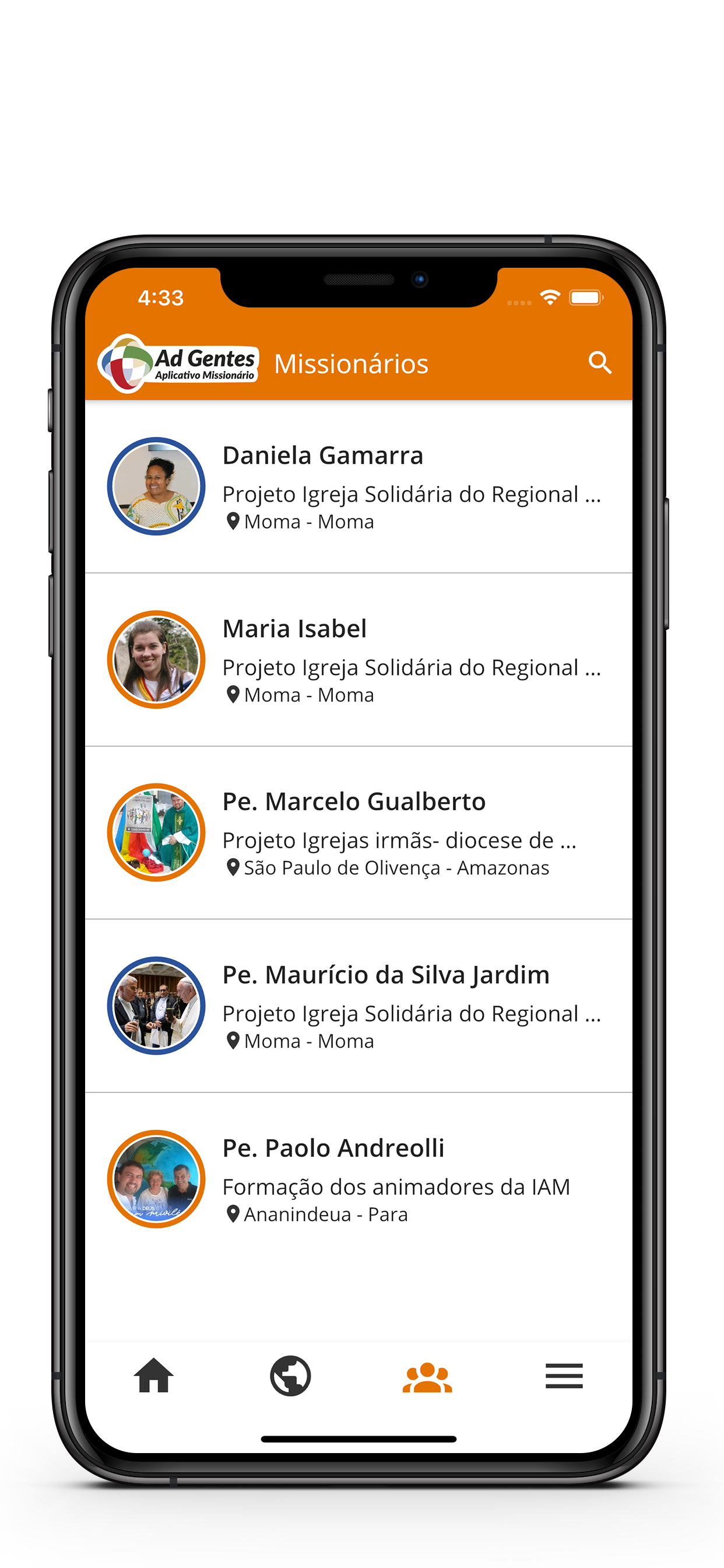 App Missionário Ad Gentes