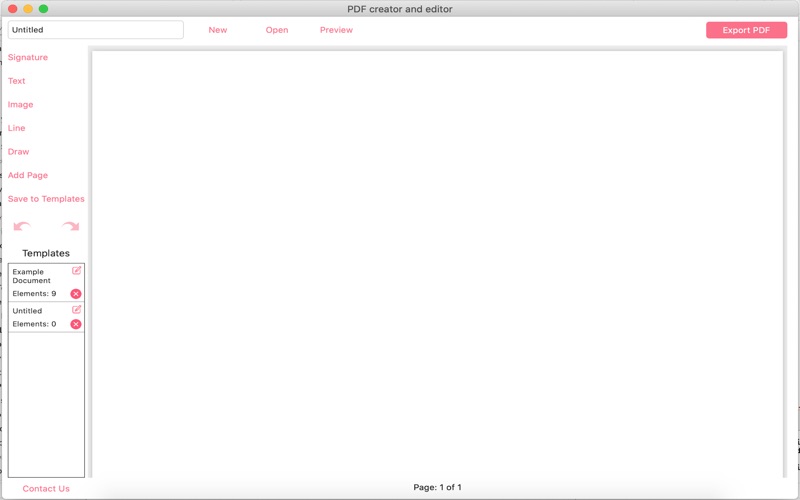 Screenshot #1 pour Créateur et éditeur de PDF