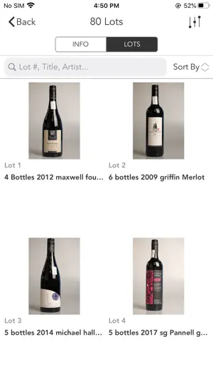 du Plessis Bid Live screenshot 3