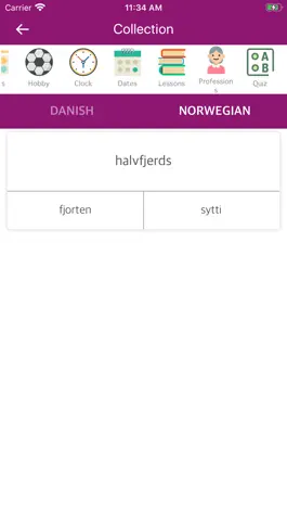 Game screenshot Danish-Norwegian Dictionary hack