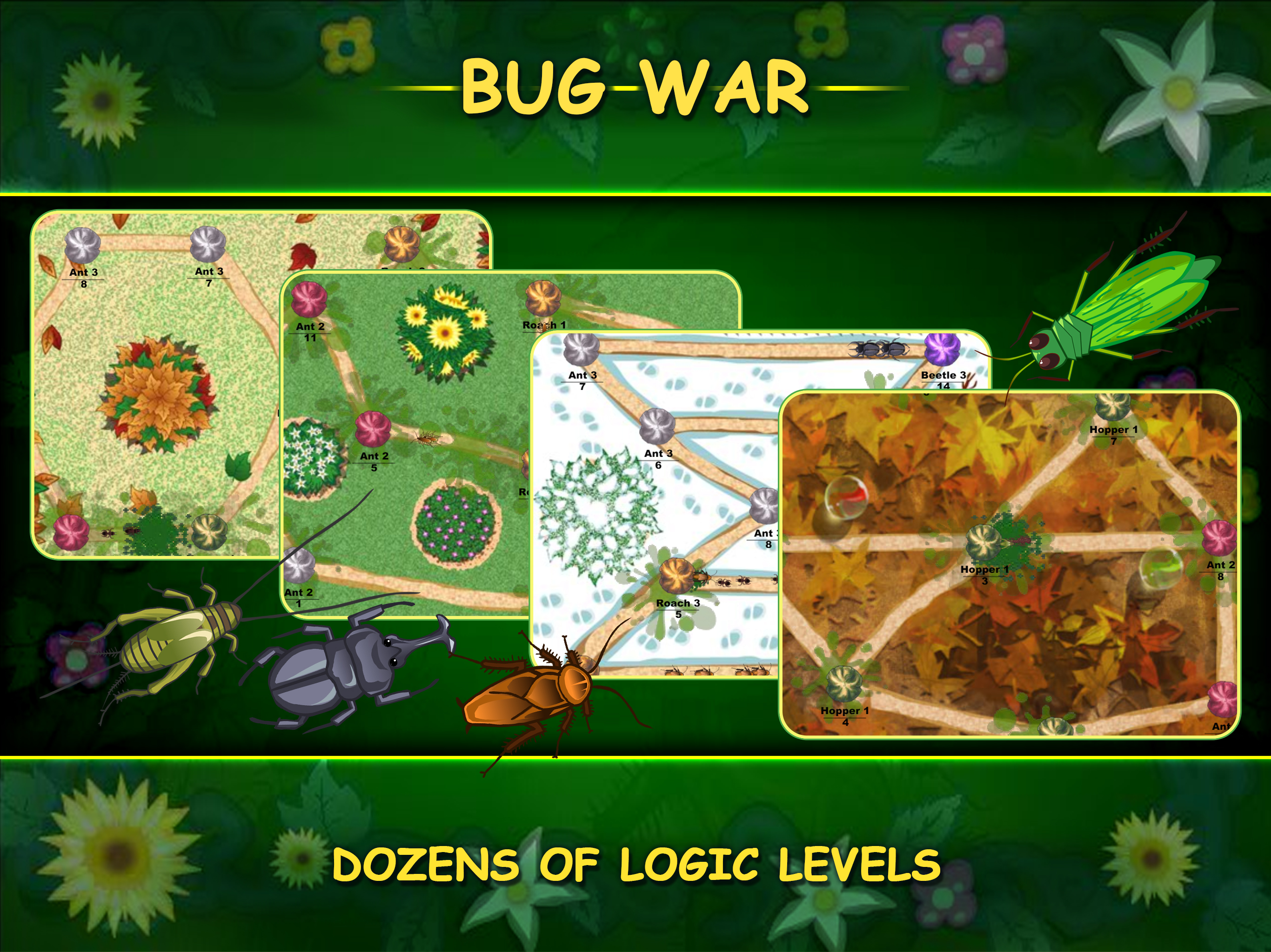 Bug War: Strategy Game screenshot 9