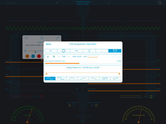 Limiter - Audio Processor iPad app afbeelding 3