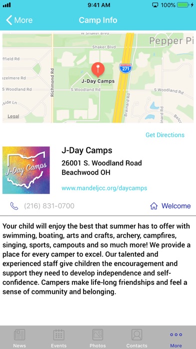 J Day Camps Screenshot