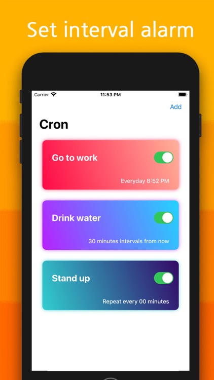 Cron - Simple alarm