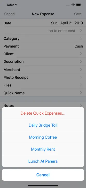 XpenseTracker: Screenshot 4 von 10