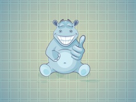 Sticker Me: Happy Hippo