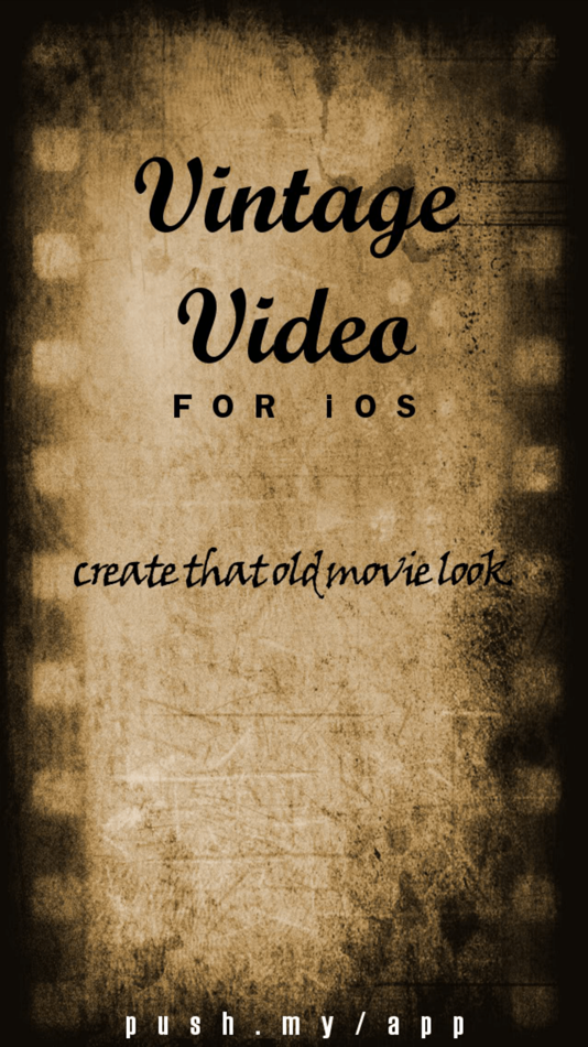 Vintage Video - 2.4 - (iOS)