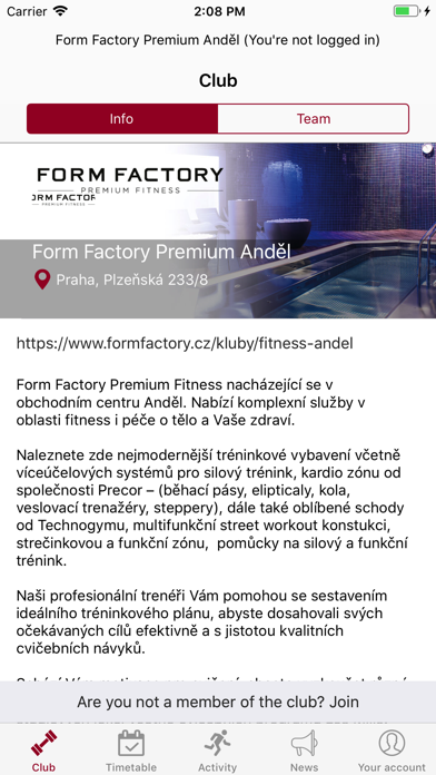 Moje Form Factory screenshot 2