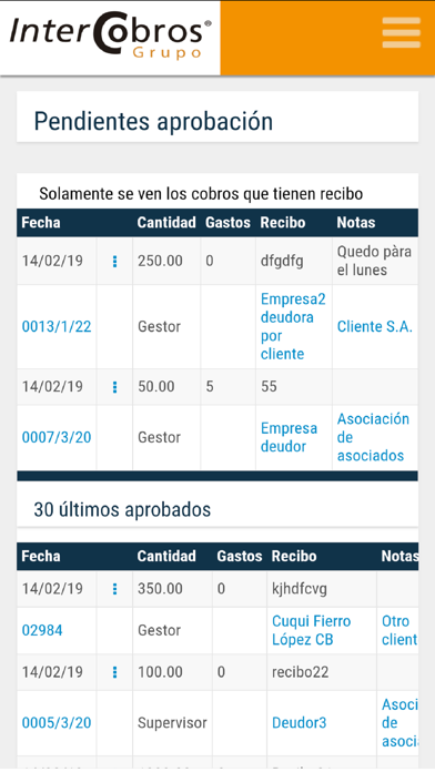 Screenshot #3 pour CRM Recuperación impagos