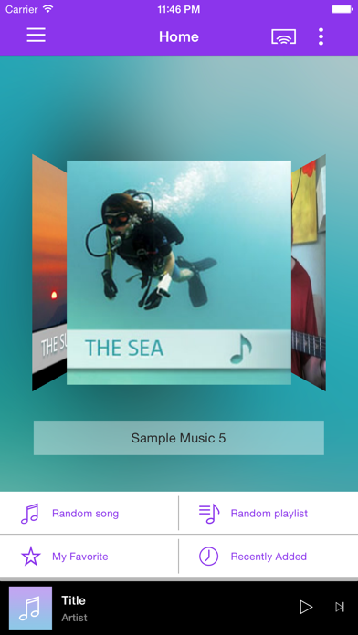 QNAP Qmusic Screenshot