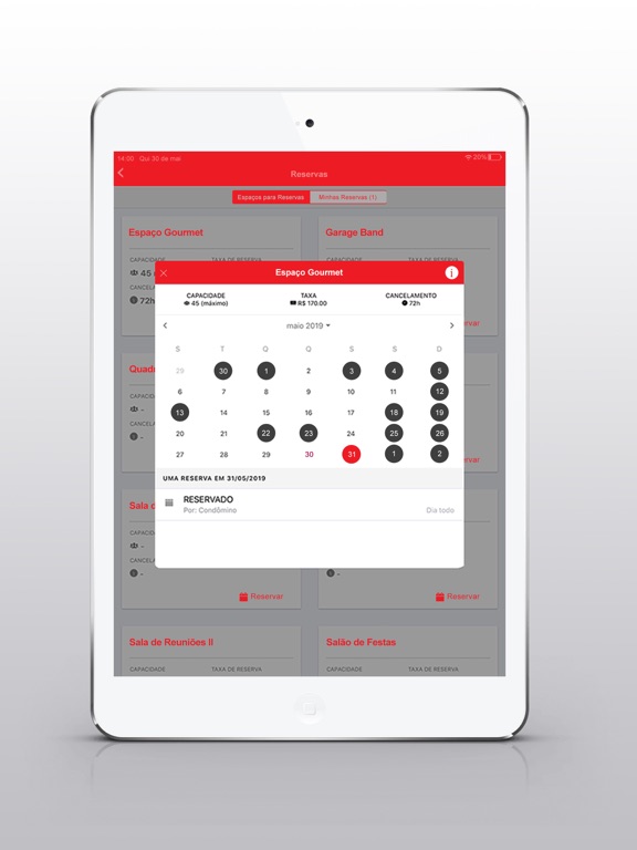 Berger Condomínios iPad screenshot 4 - Social Networking app