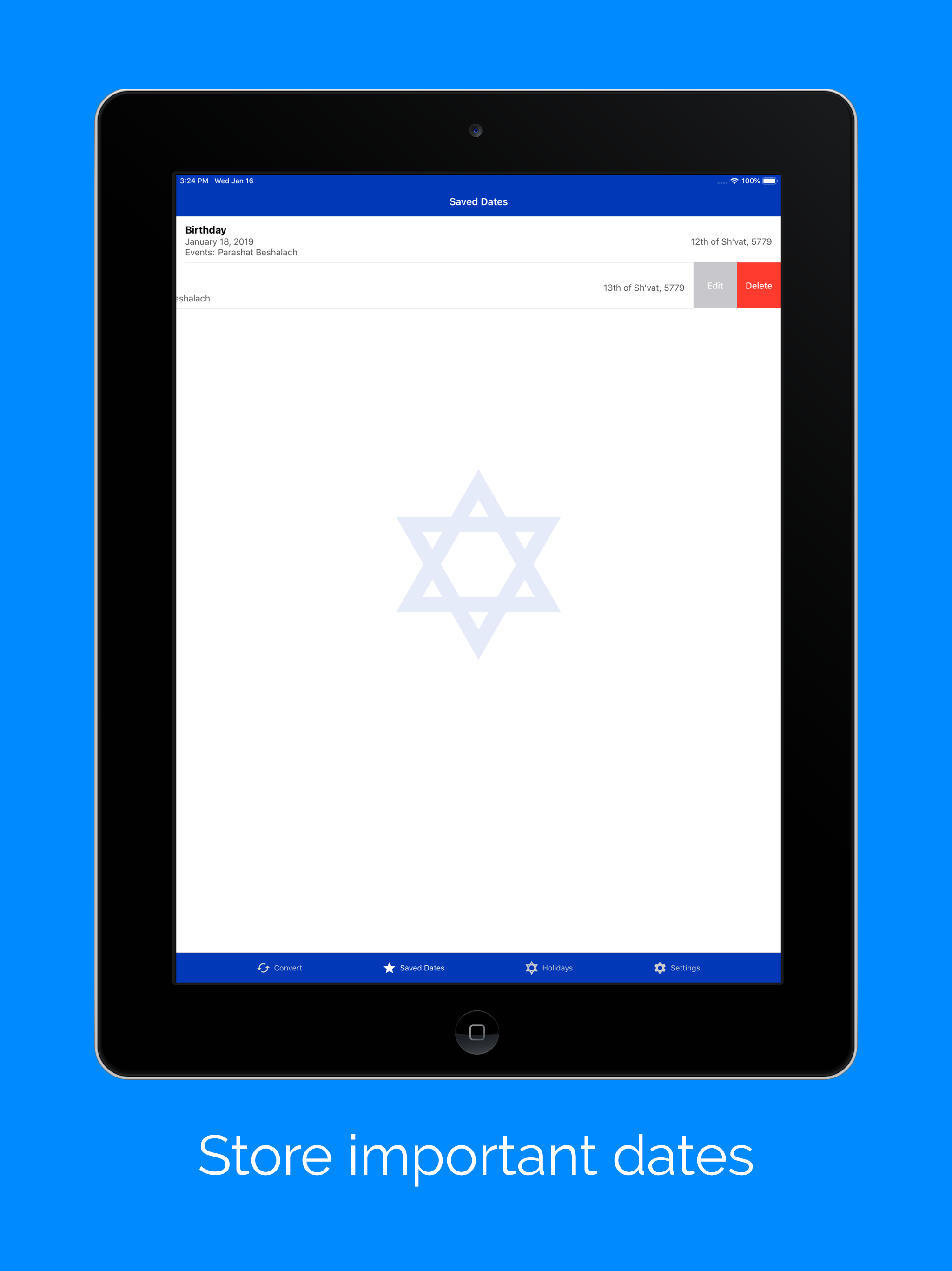 Jewish Calendar and Dates screenshot 10