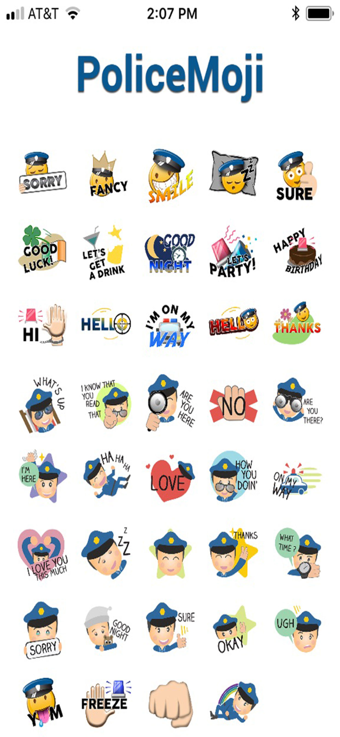 PoliceMoji Police App