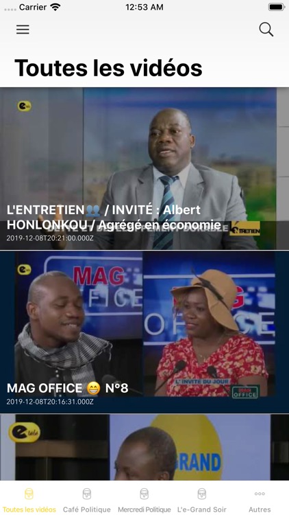 E-télé : L'actualité Béninoise screenshot-3