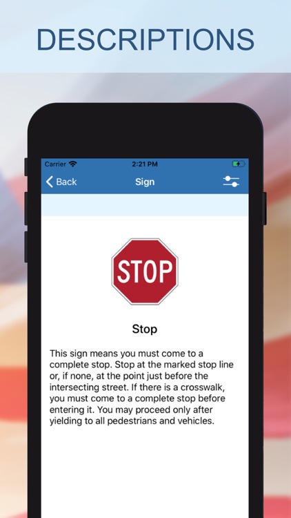 Traffic signs US - Road Rules screenshot-4