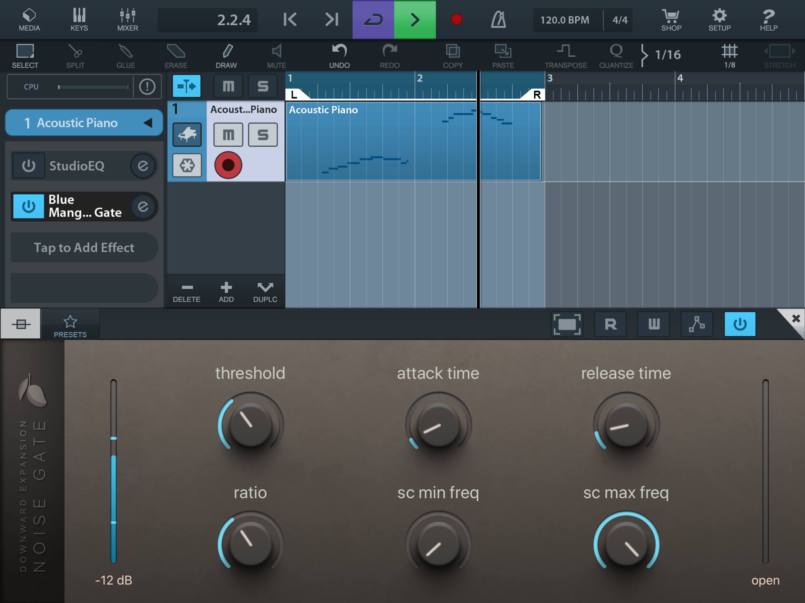 Noise Gate & Downward Expander