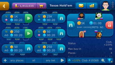 Online Poker LiveGames Screenshot