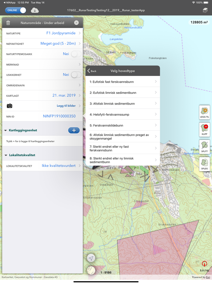 #7. NiN Kurs (iOS) Podle: Miljodirektoratet Org