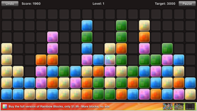Rainbow Blocks Lite Edition screenshot