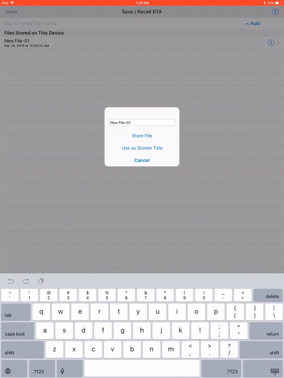 Acoustiblok Sound Analyzer iPad screenshot 1 - Business app