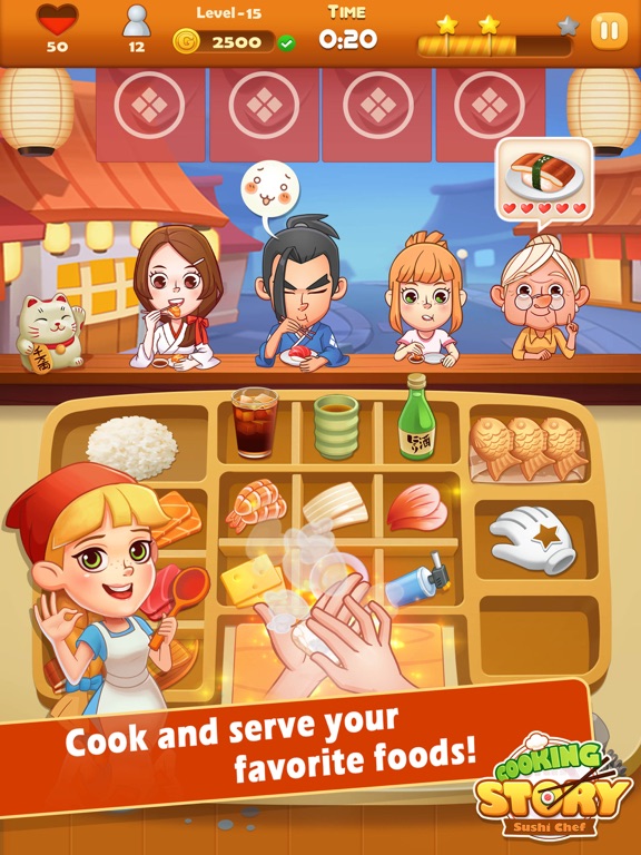 Screenshot #4 pour Sushi Master - Cooking story