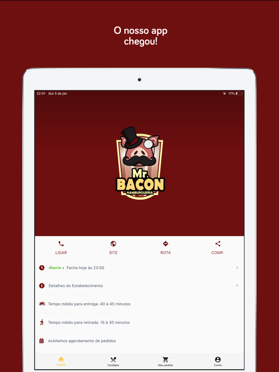 Screenshot #5 pour Mr. Bacon Hamburgueria