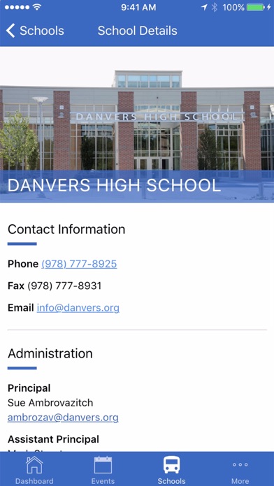 Danvers Public Schools Screenshot