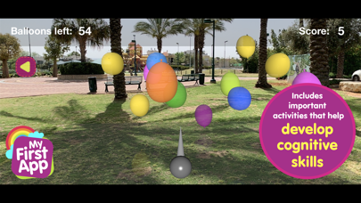 Ballons Burst AR for toddlers screenshot 3