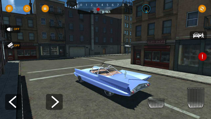 Retro Car Simulator