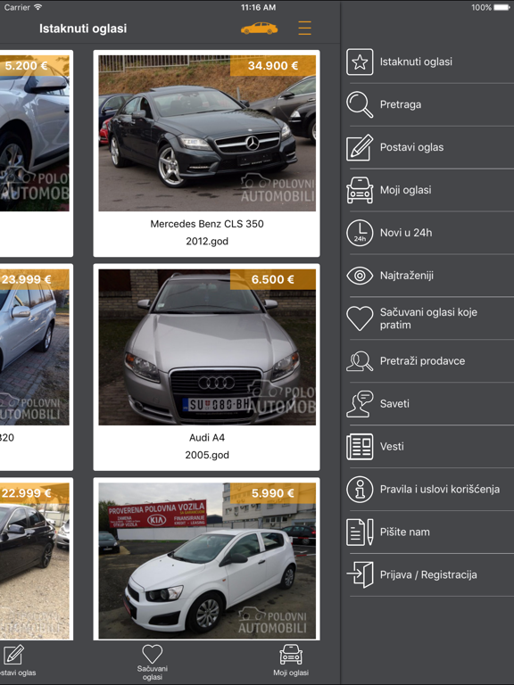 Screenshot #5 pour PolovniAutomobili