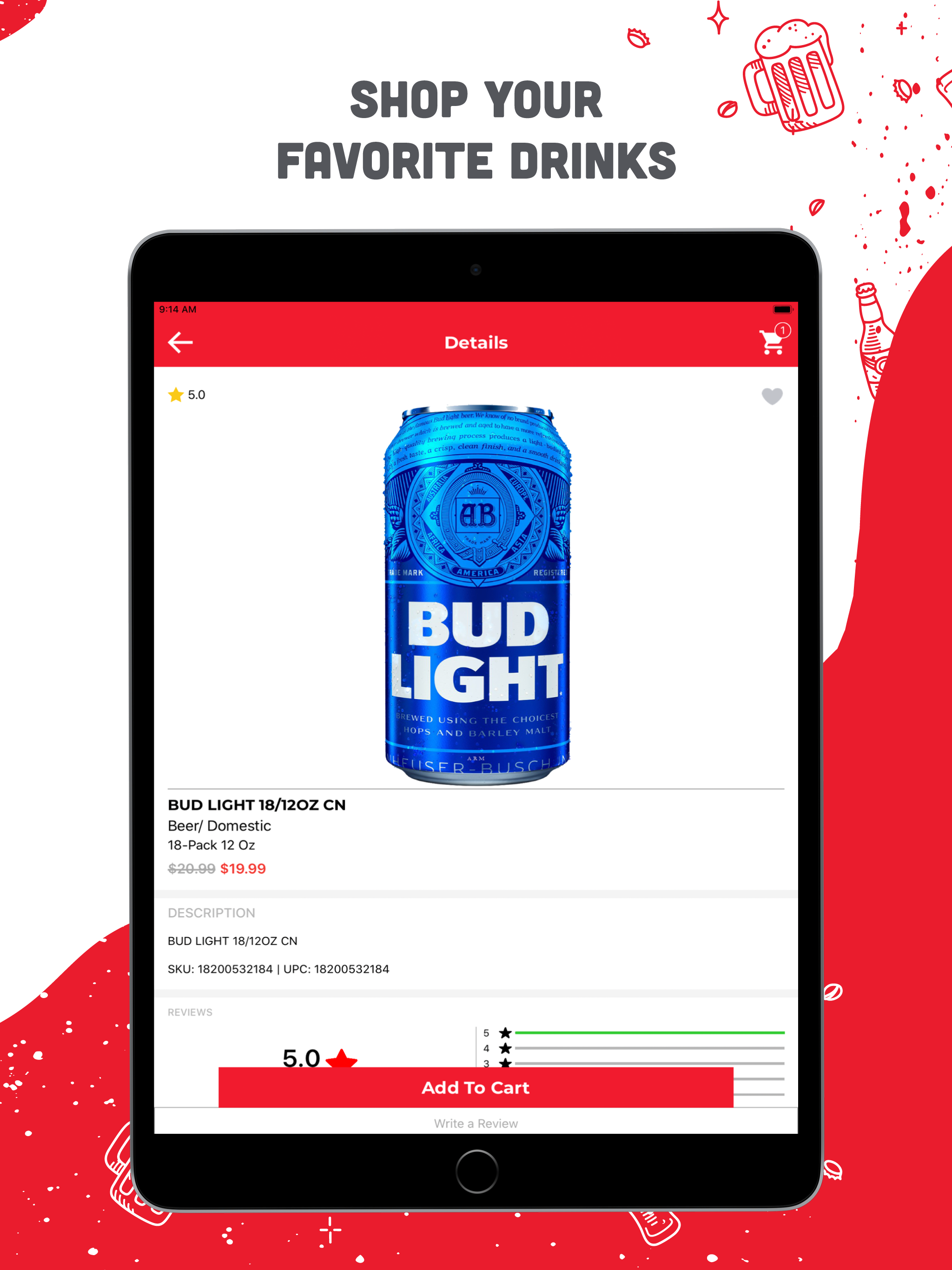 BottleRover: Alcohol Delivery screenshot 8