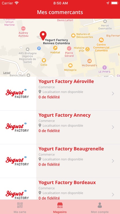 Yogurt Factory Fidélité screenshot-3