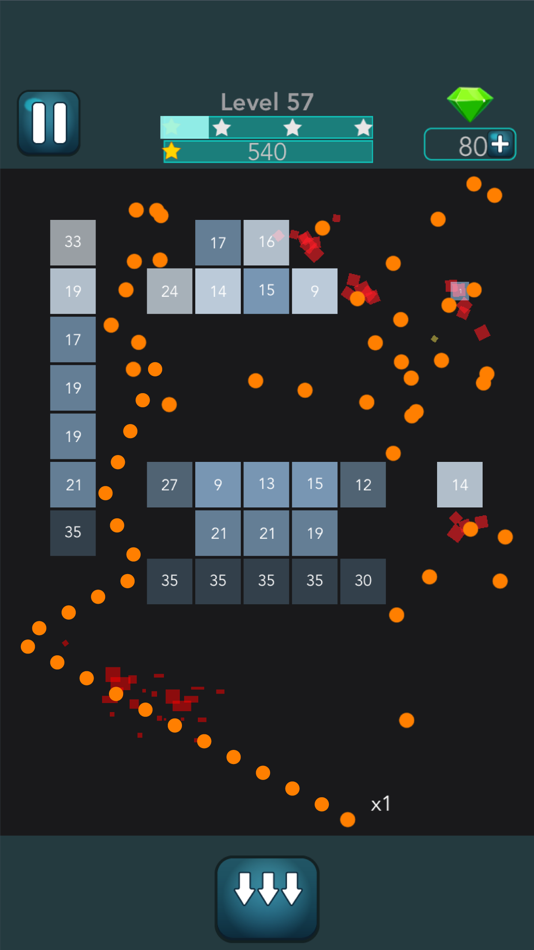 #3. Bricks And Balls (iOS) 由: Piotr Makowski