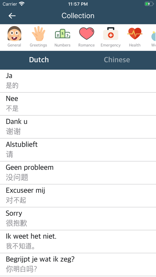Dutch Chinese Dictionary - 1.0 - (iOS)