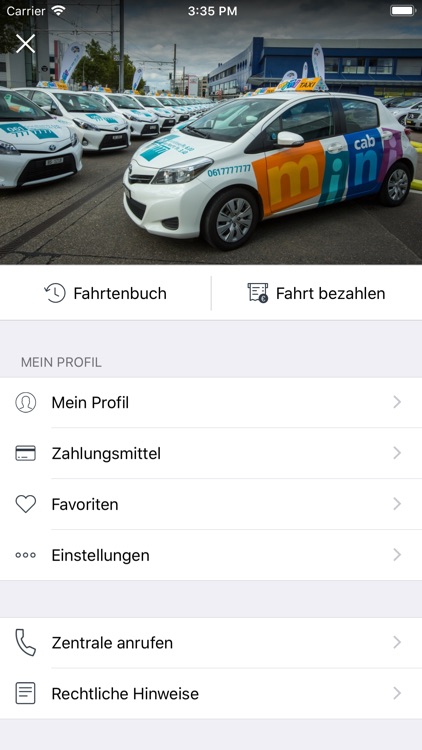 mini-cab AG, Basel screenshot-3
