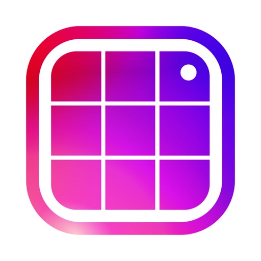 Grid Post Pic Collage Maker Icon