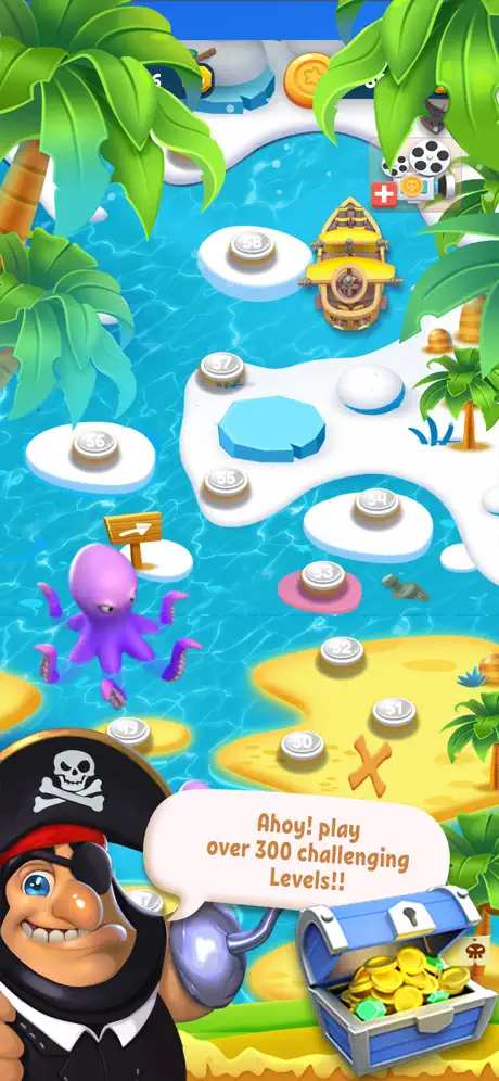 Pirate MATCH 2 – Idle Puzzle